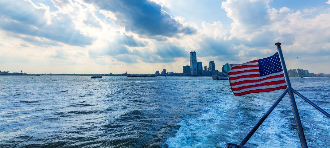  American flag for boat