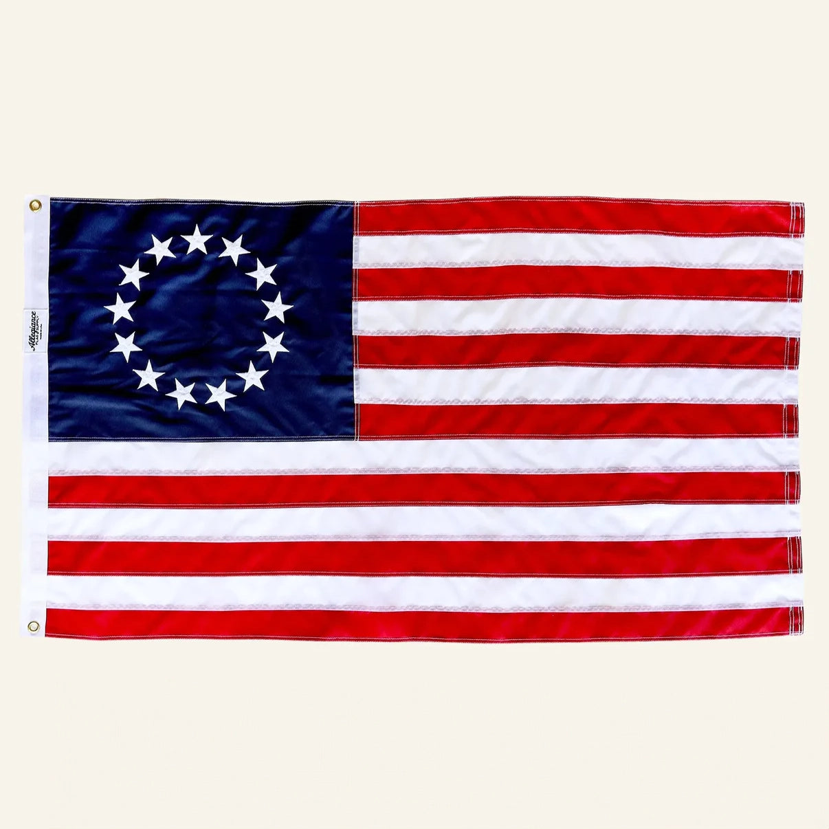 Symbol der US Flagge flach