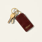 Made in USA leather key ring