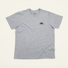 American made Allegiance logo gray tee