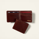 made in USA leather wallet